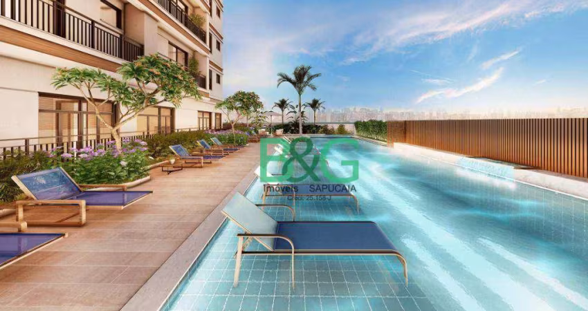 Apartamento com 3 dormitórios à venda, 96 m² por R$ 1.638.072,56 - Perdizes - São Paulo/SP