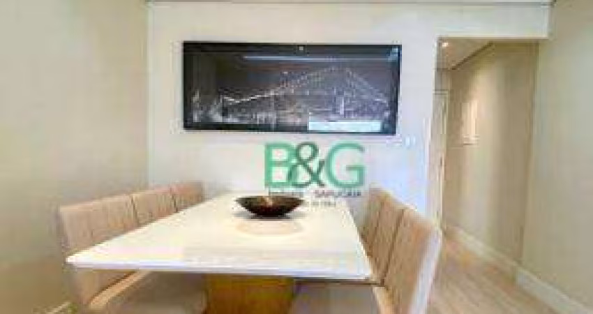 Apartamento com 3 dormitórios à venda, 82 m² por R$ 938.900,00 - Cursino - São Paulo/SP