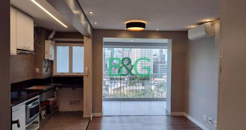 Apartamento com 2 dormitórios à venda, 62 m² por R$ 1.200.000,00 - Brooklin Paulista - São Paulo/SP