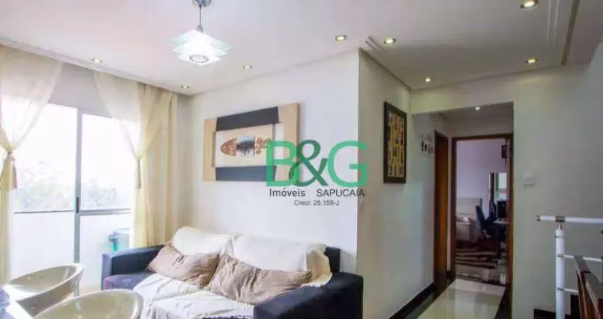 Cobertura com 2 dormitórios à venda, 112 m² por R$ 559.000,00 - Vila Camilópolis - Santo André/SP