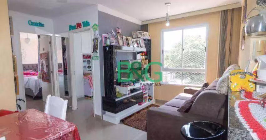 Apartamento com 2 dormitórios à venda, 50 m² por R$ 288.900,00 - Vila Camilópolis - Santo André/SP