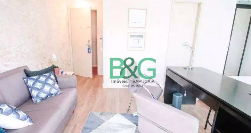 Apartamento com 1 dormitório à venda, 40 m² por r$ 529.000 - perdizes - são paulo/sp