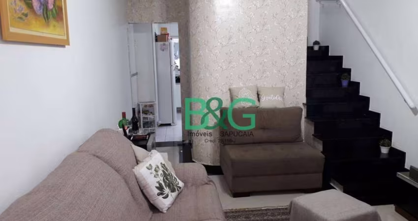 Sobrado com 2 dormitórios à venda, 115 m² por R$ 750.000,00 - Chácara Santo Antônio (Zona Leste) - São Paulo/SP