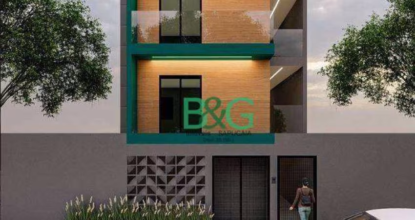 Apartamento com 2 dormitórios à venda, 36 m² por R$ 260.000 - Vila Irmãos Arnoni - São Paulo/SP