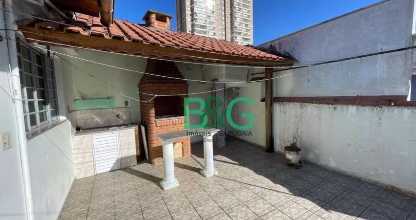 Casa com 2 dormitórios, 120 m² - venda por R$ 620.000,00 ou aluguel por R$ 3.000,00/mês - Quarta Parada - São Paulo/SP