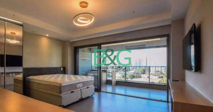 Studio com 1 dormitório à venda, 41 m² por R$ 878.000,00 - Brooklin Paulista - São Paulo/SP