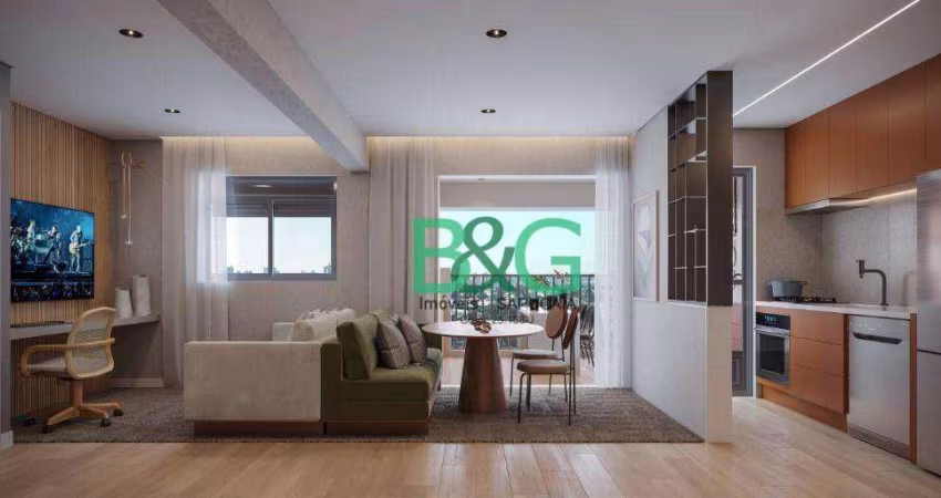 Apartamento com 2 dormitórios à venda, 58 m² por R$ 982.207,32 - Vila Cordeiro - São Paulo/SP
