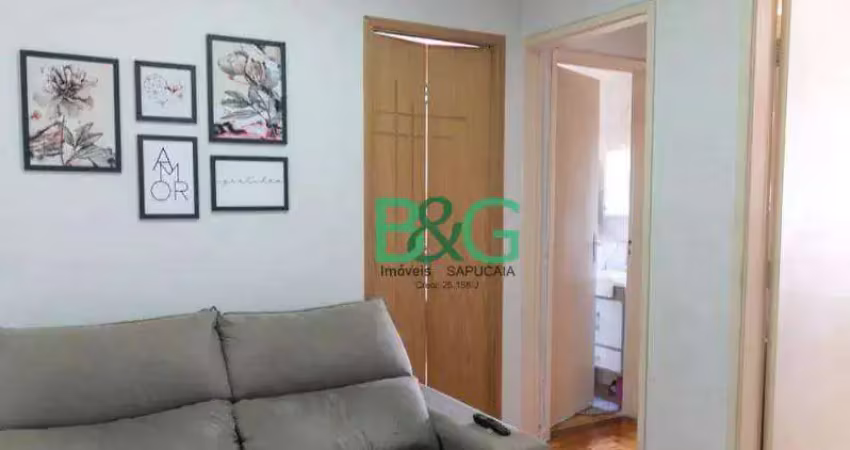 Apartamento com 2 dormitórios à venda, 54 m² por r$ 264.000 - vila rosália - guarulhos/sp