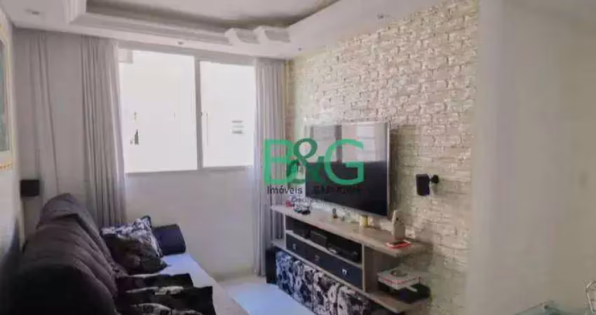 Apartamento com 2 dormitórios à venda, 45 m² por r$ 289.000 - centro - guarulhos/sp