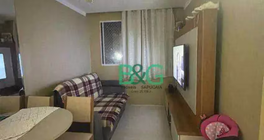 Apartamento com 2 dormitórios à venda, 42 m² por r$ 265.000 - colônia zona leste - são paulo/sp