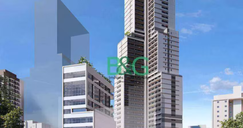 Studio com 1 dormitório à venda, 24 m² por r$ 269.493,38 - bela vista - são paulo/sp