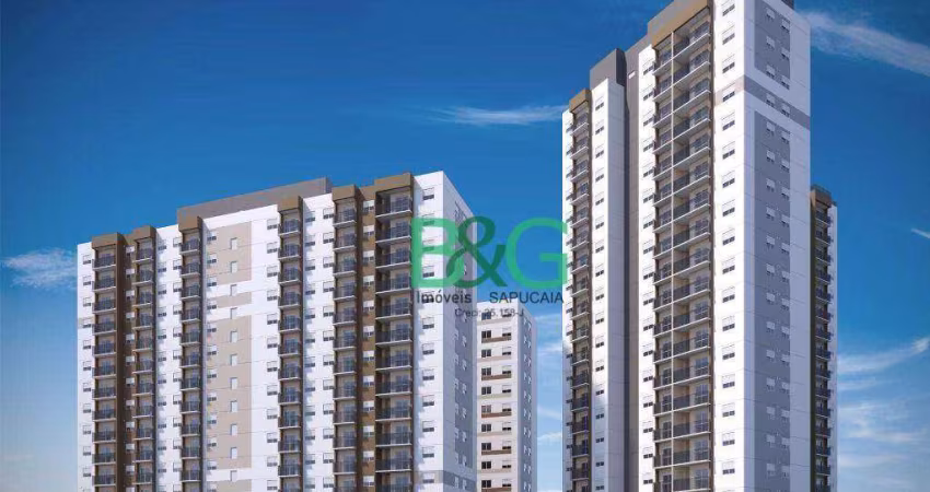 Apartamento com 2 dormitórios à venda, 40 m² por R$ 378.873,00 - Santo Amaro - São Paulo/SP