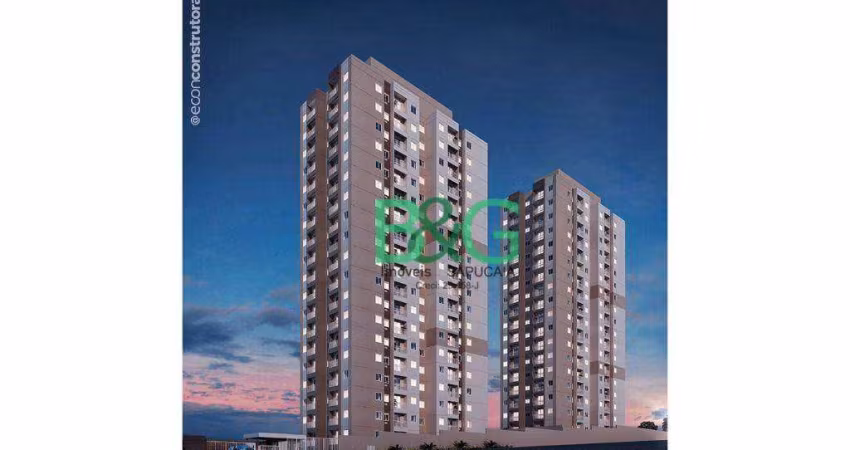Apartamento com 2 dormitórios à venda, 37 m² por R$ 277.306,00 - Parque Bristol - São Paulo/SP