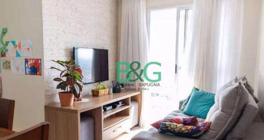 Apartamento com 2 dormitórios à venda, 60 m² por R$ 369.000 - Parque Novo Mundo - São Paulo/SP