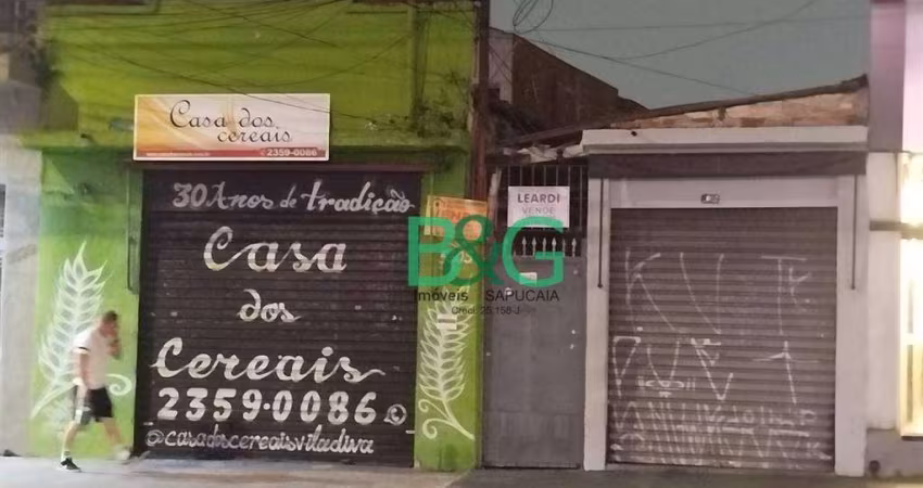 Terreno à venda, 240 m² por R$ 2.120.000 - Vila Regente Feijó - São Paulo/SP