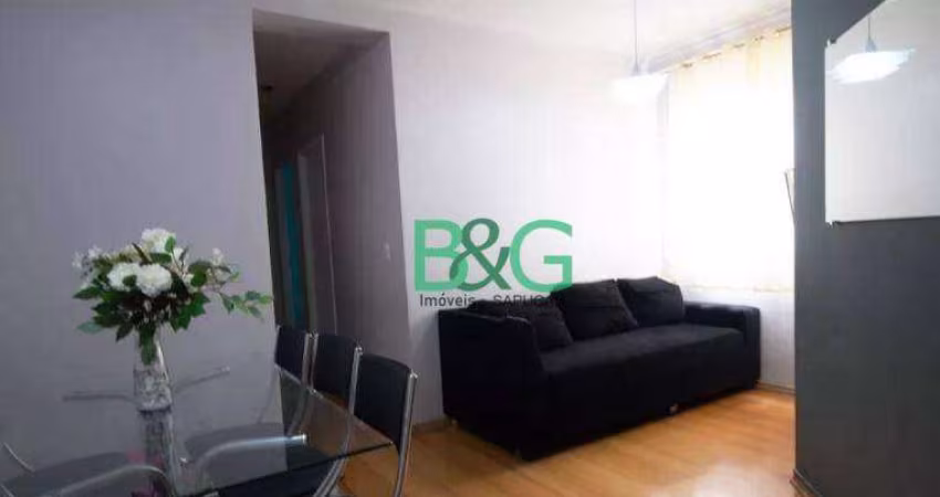 Apartamento com 3 dormitórios à venda, 55 m² por R$ 419.000,00 - Chácara Belenzinho - São Paulo/SP
