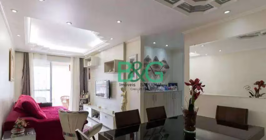 Apartamento com 3 dormitórios à venda, 77 m² por R$ 649.000,00 - Jardim Rosa de Franca - Guarulhos/SP