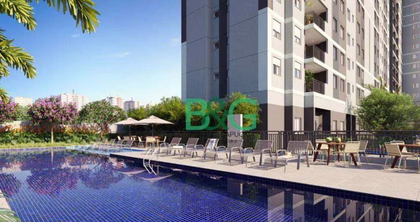 Apartamento com 2 dormitórios à venda, 37 m² por R$ 251.460,00 - Catumbi - São Paulo/SP