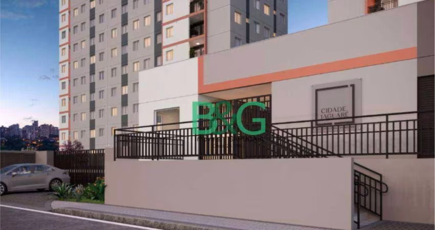 Apartamento com 2 dormitórios à venda, 35 m² por R$ 237.600,00 - Jaguaré - São Paulo/SP