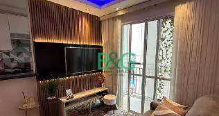 Apartamento com 2 dormitórios à venda, 54 m² por r$ 529.000,00 - centro - guarulhos/sp