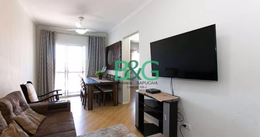 Apartamento com 2 dormitórios à venda, 65 m² por R$ 370.000 - Chácara Seis de Outubro - São Paulo/SP