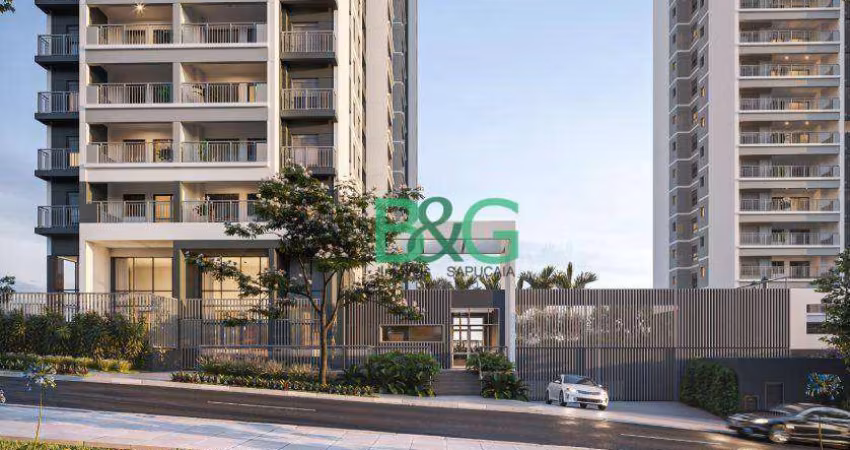 Studio com 1 dormitório à venda, 26 m² por R$ 202.980,00 - Chácara Inglesa - São Paulo/SP