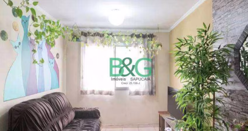 Apartamento com 2 dormitórios à venda, 53 m² por R$ 269.000,00 - Cangaíba - São Paulo/SP