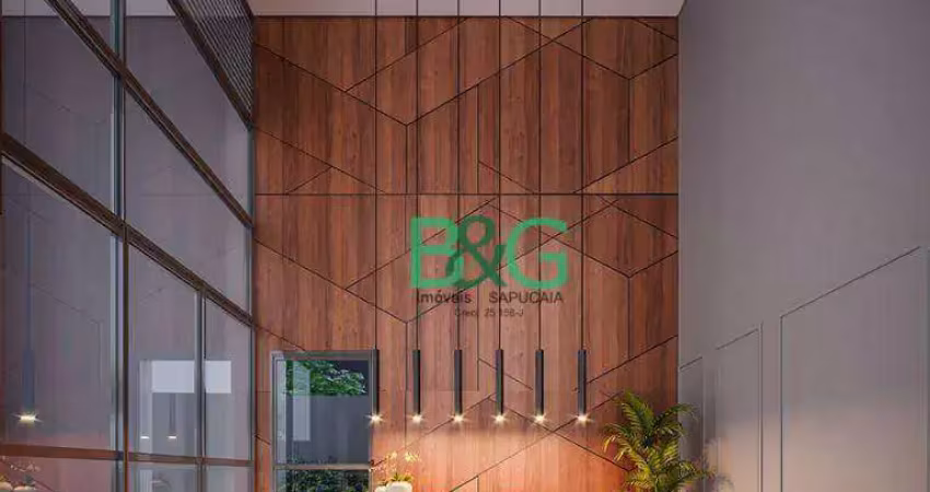 Apartamento com 2 dormitórios à venda, 38 m² por r$ 333.325,00 - mooca - são paulo/sp
