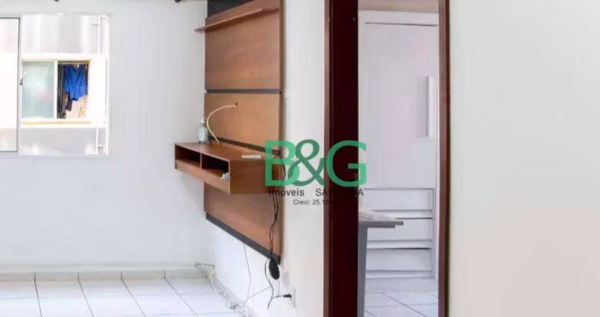 Apartamento com 2 dormitórios à venda, 47 m² por R$ 249.000 - Vila Carmosina - São Paulo/SP