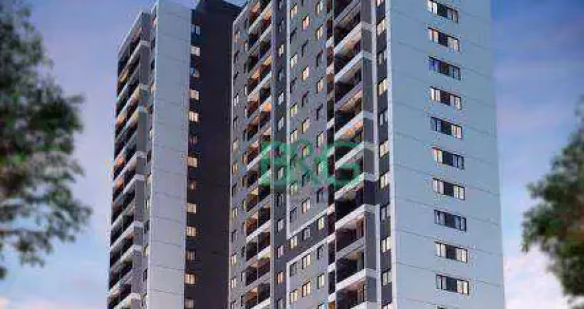 Apartamento com 2 dormitórios à venda, 38 m² por r$ 295.952,04 - socorro - são paulo/sp