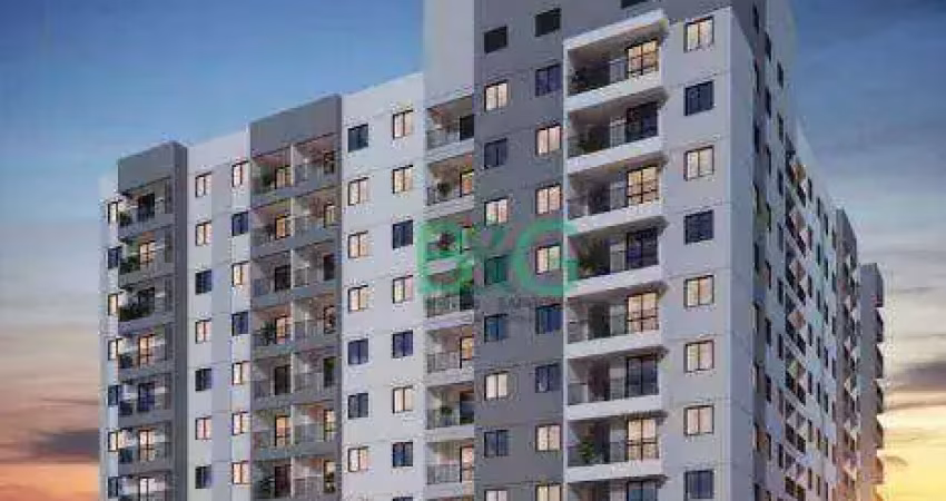 Apartamento com 2 dormitórios à venda, 41 m² por r$ 425.893,66 - vila do castelo - são paulo/sp