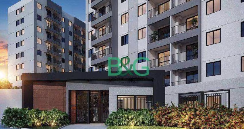 Apartamento com 2 dormitórios à venda, 43 m² por R$ 398.587,67 - Vila do Castelo - São Paulo/SP