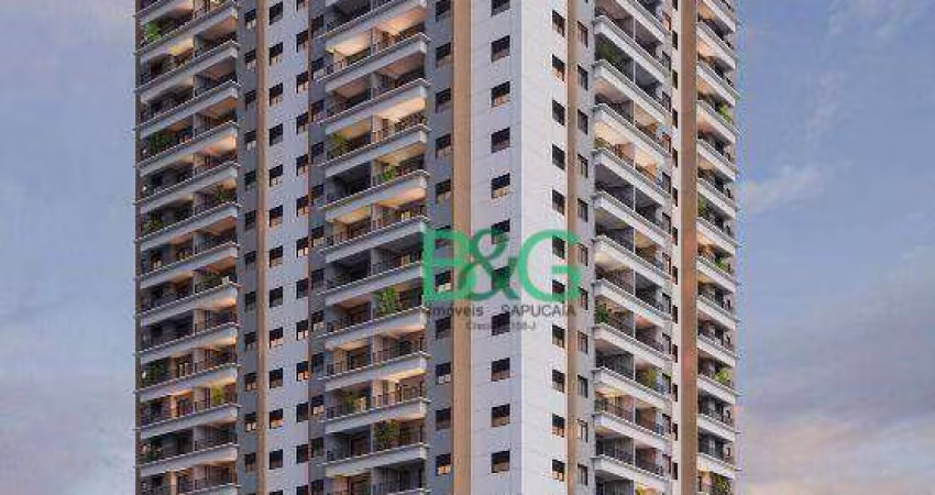 Apartamento com 2 dormitórios à venda, 45 m² por R$ 621.162,63 - Vila Gumercindo - São Paulo/SP