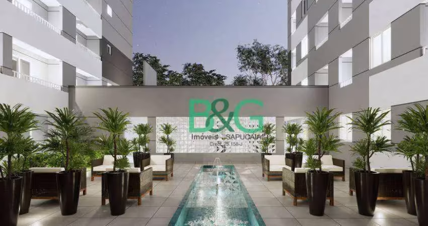 Apartamento com 2 dormitórios à venda, 31 m² por r$ 280.000,00 - vila plana - são paulo/sp