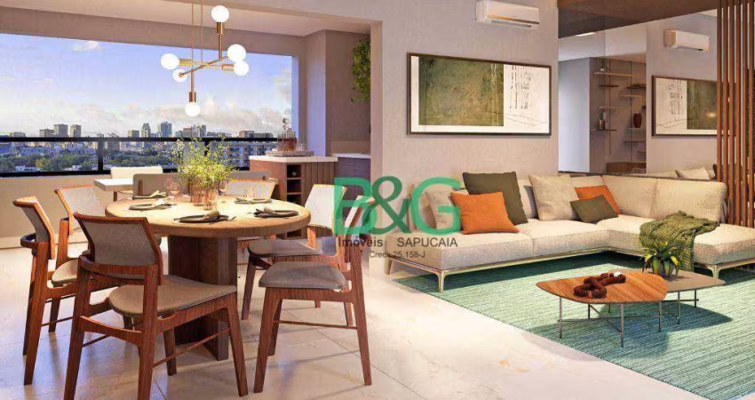 Apartamento com 2 dormitórios à venda, 96 m² por R$ 1.783.980,00 - Embaré - Santos/SP