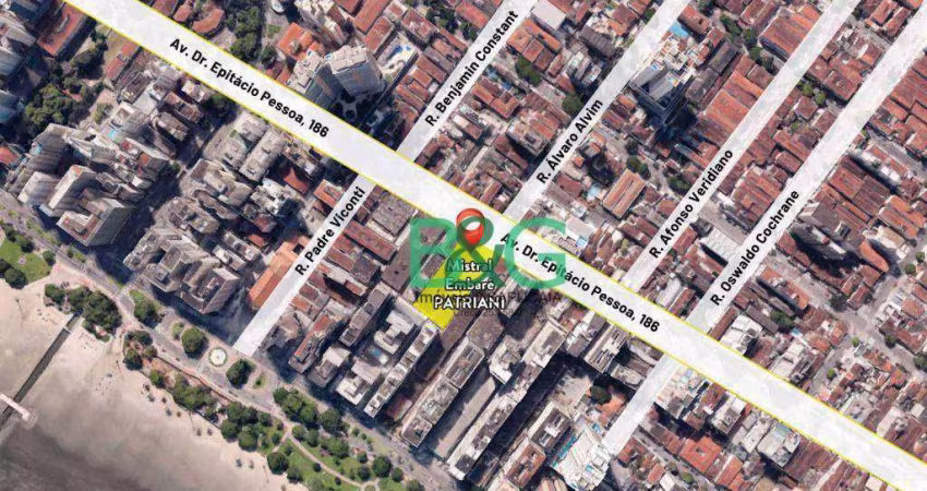Apartamento com 2 dormitórios à venda, 96 m² por R$ 1.794.870,00 - Embaré - Santos/SP