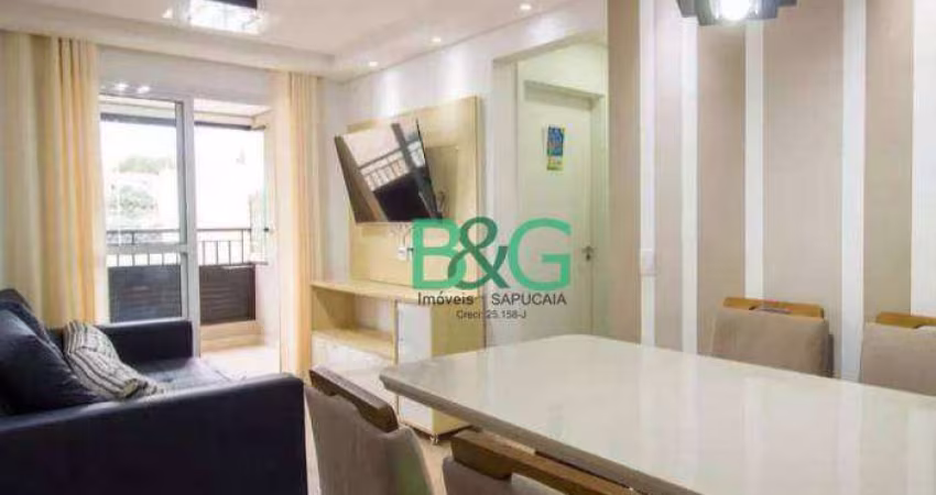 Apartamento com 2 dormitórios à venda, 62 m² por R$ 489.000,00 - Sacomã - São Paulo/SP