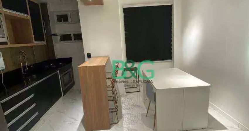 Apartamento com 1 dormitório para alugar, 45 m² por r$ 4.380/mês - jardins - são paulo/sp