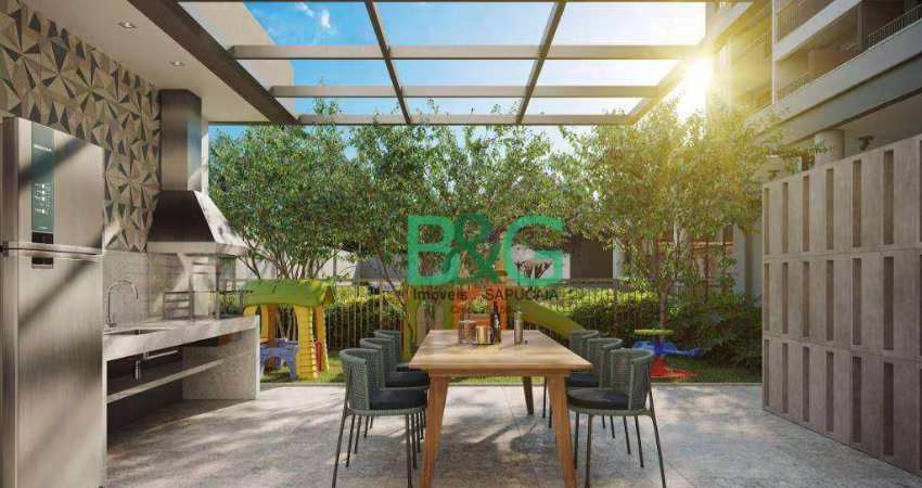 Apartamento com 2 dormitórios à venda, 41 m² por R$ 416.093,20 - Tatuapé - São Paulo/SP