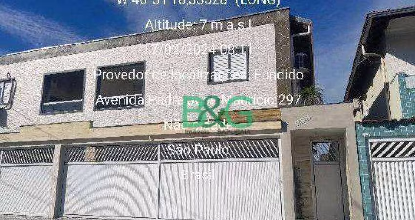 Casa com 2 dormitórios à venda, 81 m² por R$ 192.369,23 - Jardim Imperador IV - Praia Grande/SP