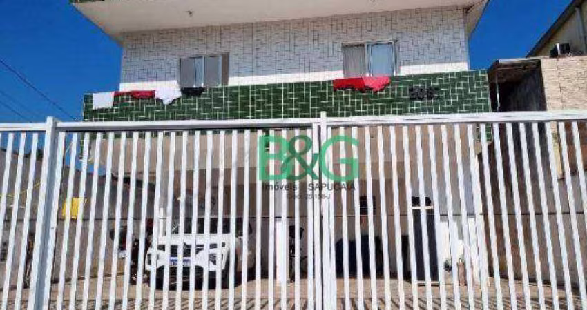 Casa com 2 dormitórios à venda, 38 m² por R$ 135.931,59 - Samambaia - Praia Grande/SP