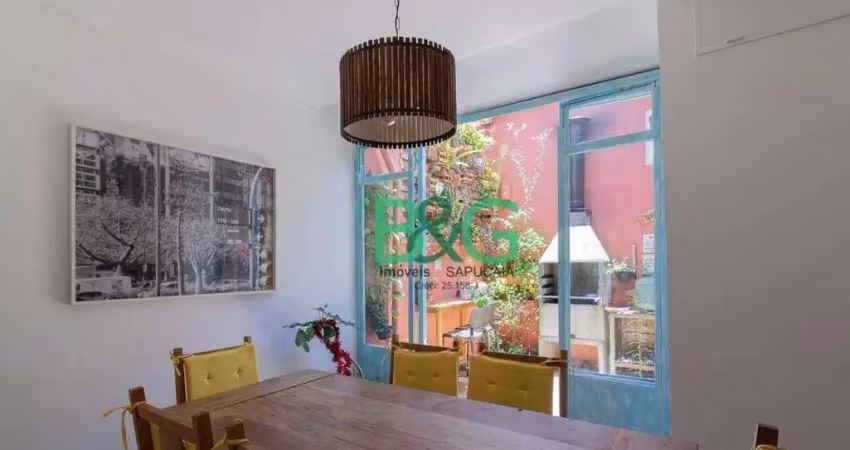 Sobrado com 2 dormitórios à venda, 90 m² por r$ 1.420.000 - jardim paulistano - são paulo/sp