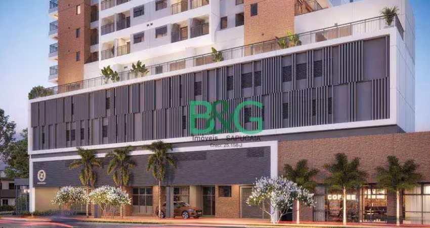 Apartamento com 1 dormitório à venda, 45 m² por r$ 862.236,10 - moema - são paulo/sp