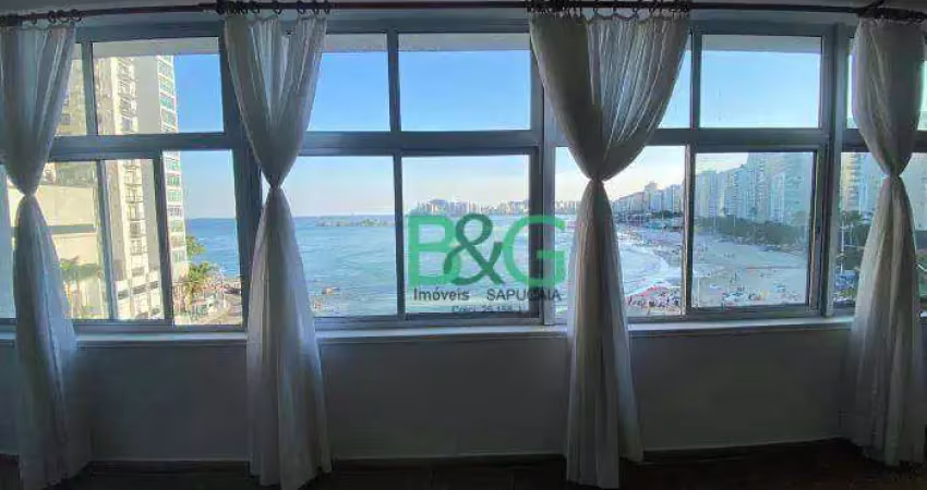Apartamento com 5 dormitórios à venda, 285 m² por r$ 1.250.000,00 - acapulco - guarujá/sp