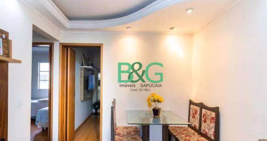 Apartamento com 2 dormitórios à venda, 47 m² por R$ 219.000,00 - Chácara São João - São Paulo/SP