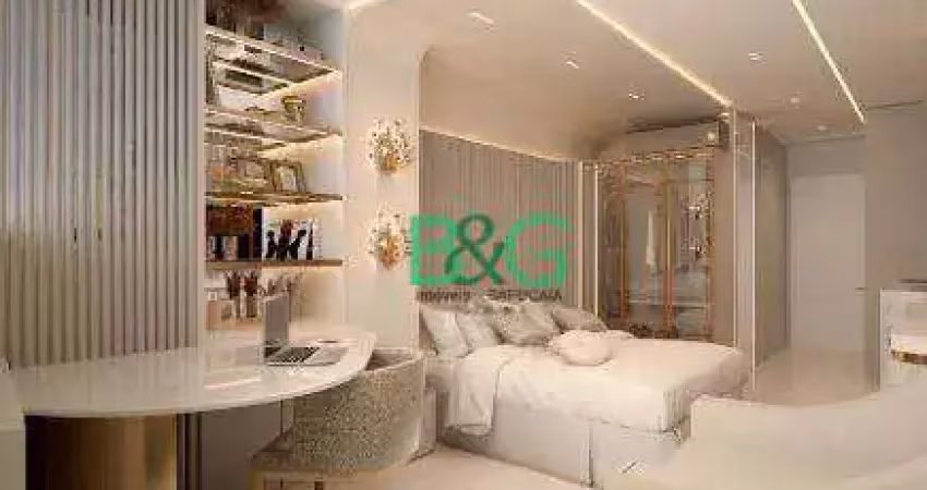 Apartamento à venda, 30 m² por r$ 850.000,00 - brooklin - são paulo/sp