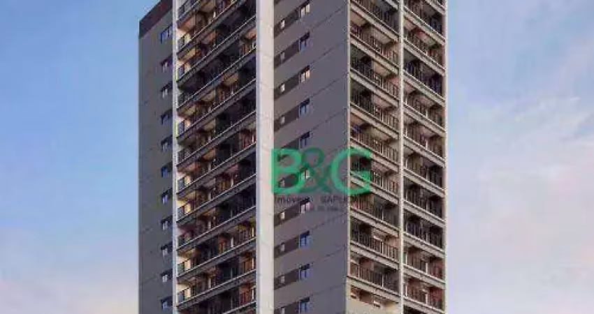 Studio com 1 dormitório à venda, 24 m² por r$ 283.041,00 - vila firmiano pinto - são paulo/sp