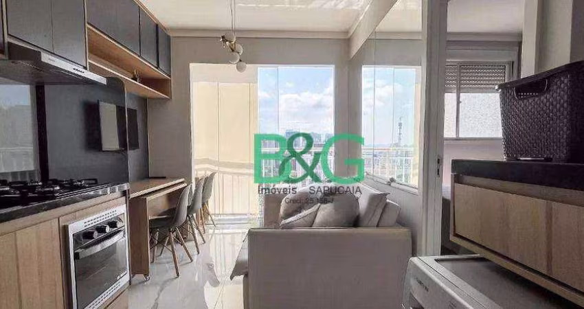 Apartamento com 1 dormitório à venda, 30 m² por R$ 349.000,00 - Barra Funda - São Paulo/SP