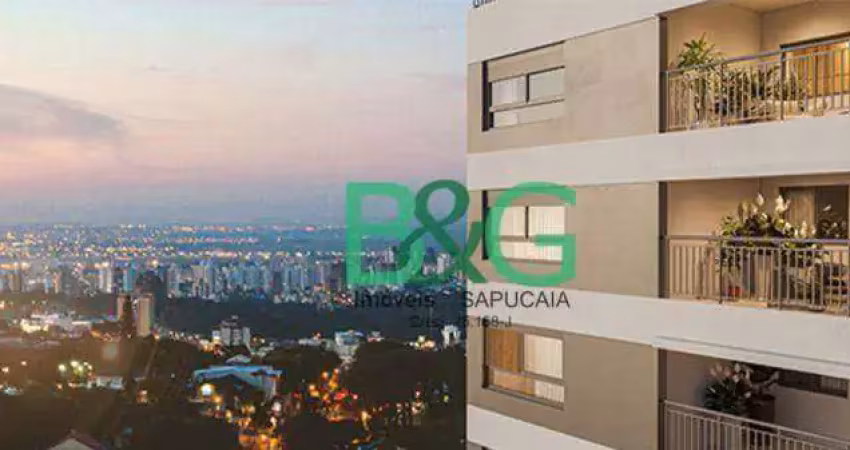 Apartamento com 4 dormitórios à venda, 159 m² por r$ 2.100.445,00 - chácara santo antônio - são paulo/sp