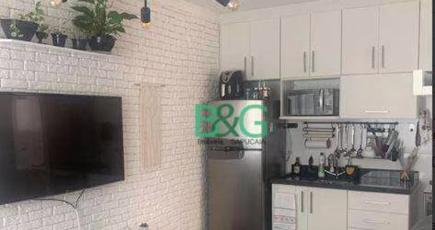 Apartamento com 1 dormitório para alugar, 32 m² por R$ 1.694,00/mês - Vila Nivi - São Paulo/SP